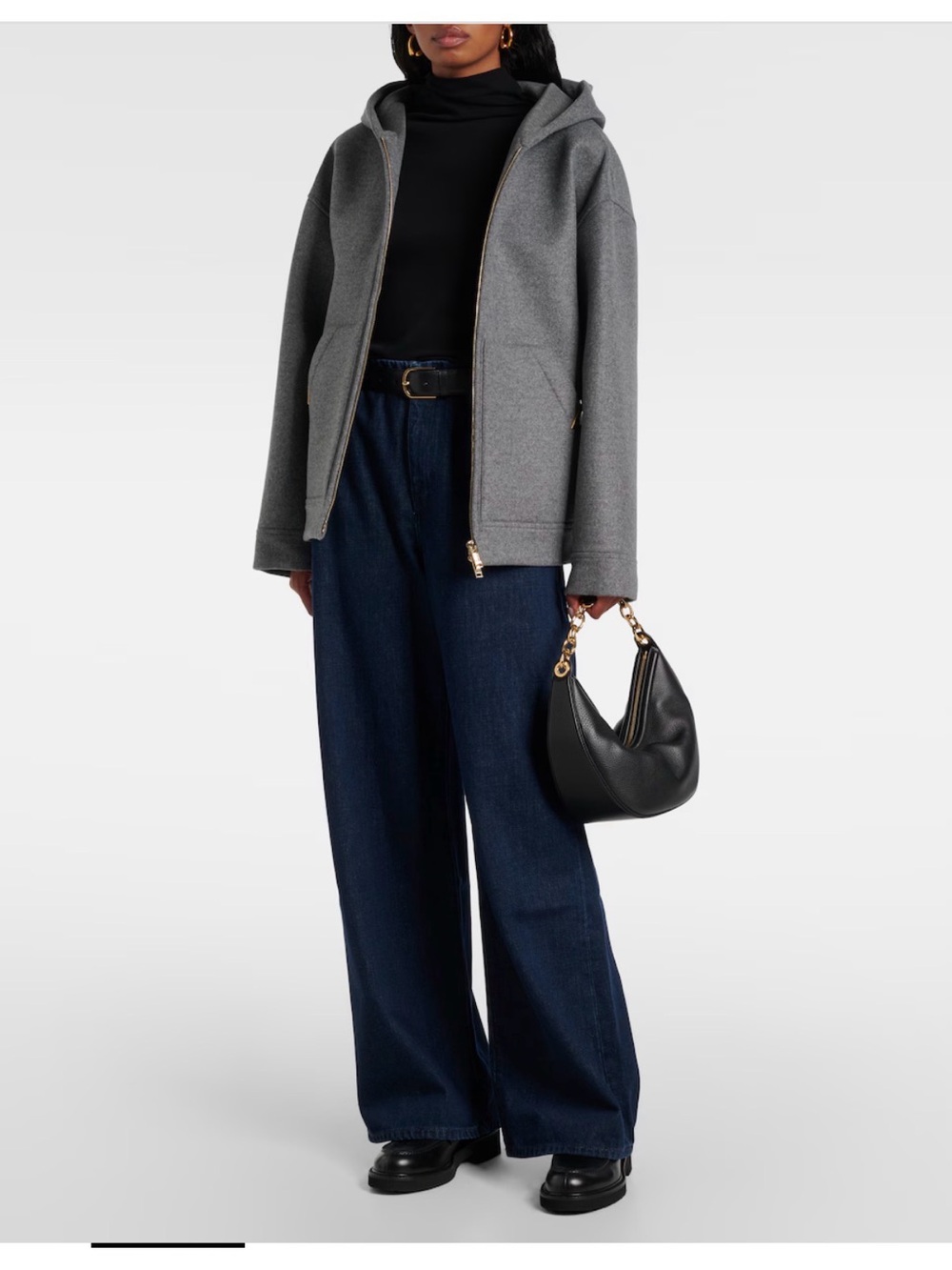 Re/Done Deep Indigo Wide-Leg Jeans